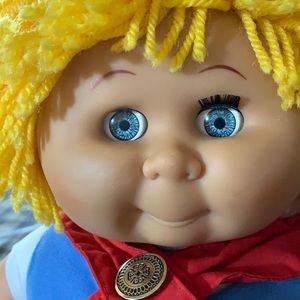 Large 20” DAVIDCRAFT. doll yellow hair